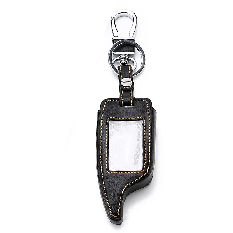 

4 Buttons Leather Car Key Cover Case accessories For Scher-Khan Magicar 5 6 LCD Remote Only Scher khan Magicar M5