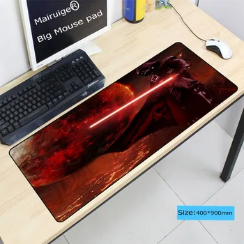 

Mairuige Star War Large Lock Edge Speed Mouse pad Keyboard Mat XL Table Soft Gaming Mousepad for Desk PC for LOL CSGO DOTA