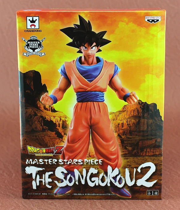 Японского аниме "Драконий жемчуг: Dragon Ball Z/Кай" Banpresto мастер звезды Пьеса(MSP) серии Игрушечные лошадки фигурку-Сон Гоку