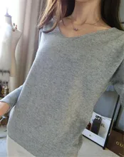 Cashmere Sweater Womens Fashion Sexy V-neck Sweaters Loose Tops Knitted Batwing Sleeve Large Size Pullover Black Woman Clothes Cashmere Sweater Womens Fashion Sexy V-neck Sweaters Loose Tops Knitted Batwing Sleeve Large Size Pullover Black Woman Clothes