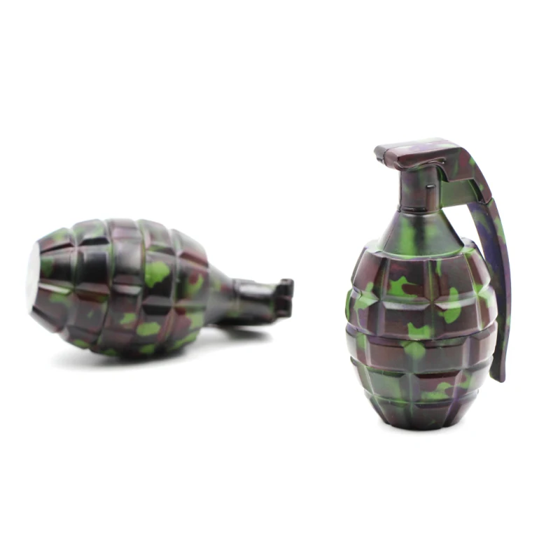 

New creative camouflage color cigarette grinder, fashionable and convenient cigarette grinder, metal cigarette grinder, free del