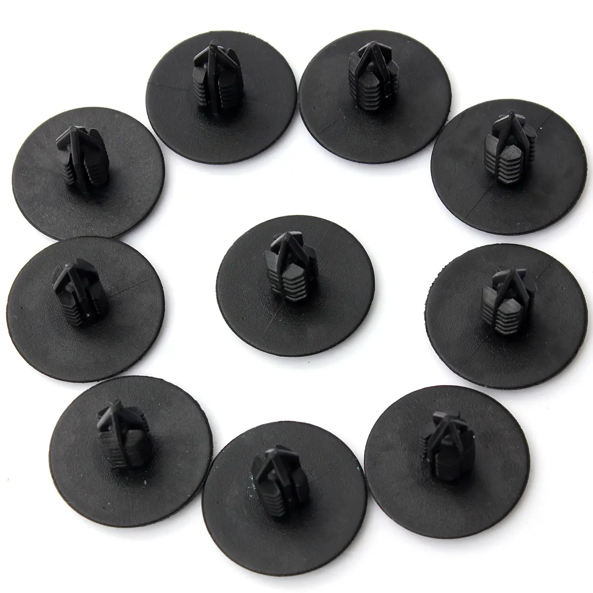 

10Pcs Wheel Arch Lining Splash Guard Trim Clips 35mm For Renault Clio MK2 Scenic Megane