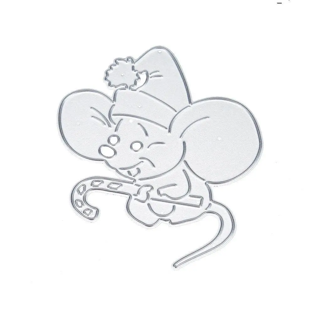 DIY Cutting Die Stencils Scrapbooking Embossing Paper Crafts (Mouse)in