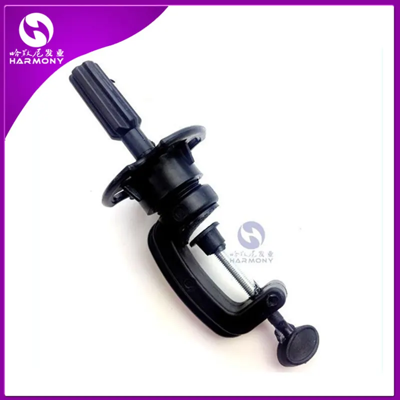 Training Head Holder 1 piece bag Color Black best quality training head stand mannequin head holder