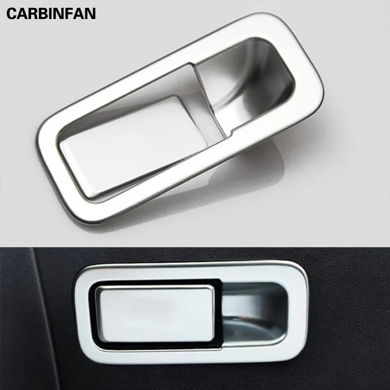 FIT FOR 2017 KIA SPORTAGE CHROME INTERIOR GLOVE BOX BOARD DOOR HANDLE