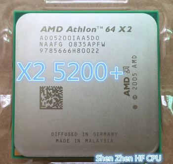 AMD Athlon 64 X2 5200+ 5200 2.7Ghz 1MB Cache AM2 socket 940 pin Dual core CPU processor (working 100% Free Shipping)