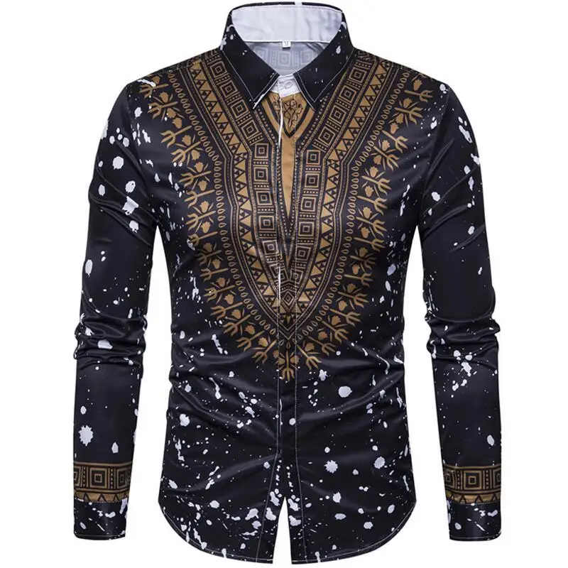 DropshippingFlower Shirt Men Men