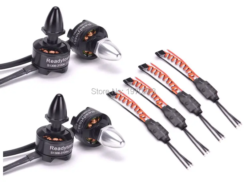 

1306 3100kv Brushless Motor & 12A ESC Speed Controller w/ Simonk Firmware For Diatone 150 180 210