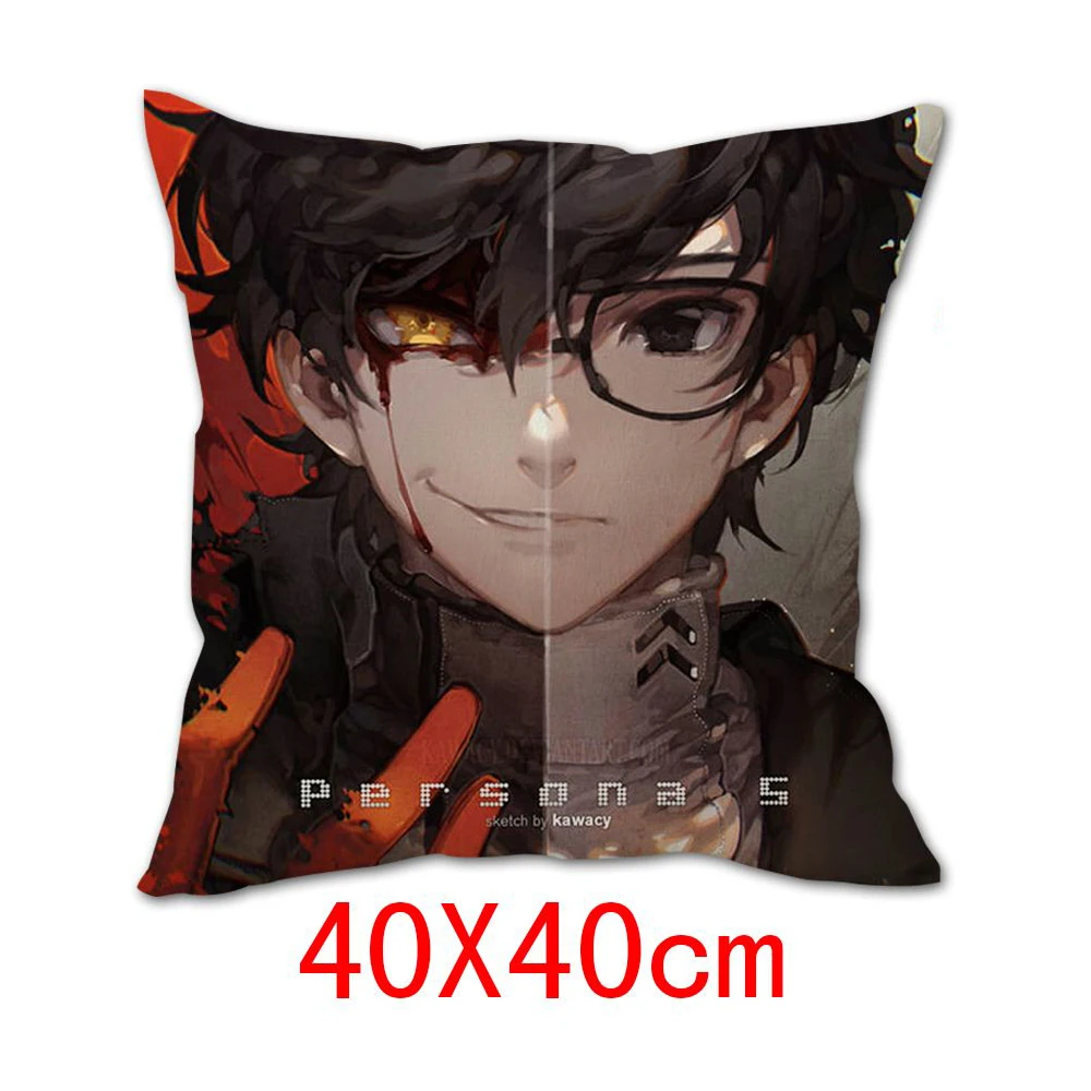 OHCOMICS игра Persona 5 P5 Джокер Рен Amamiya наволочка чехол для подушки домашний декор