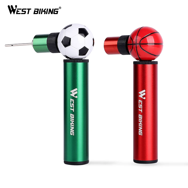 WEST BIKING 48G Мини насос для футбола и баскетбола велосипеда 90 PSI высокое давление