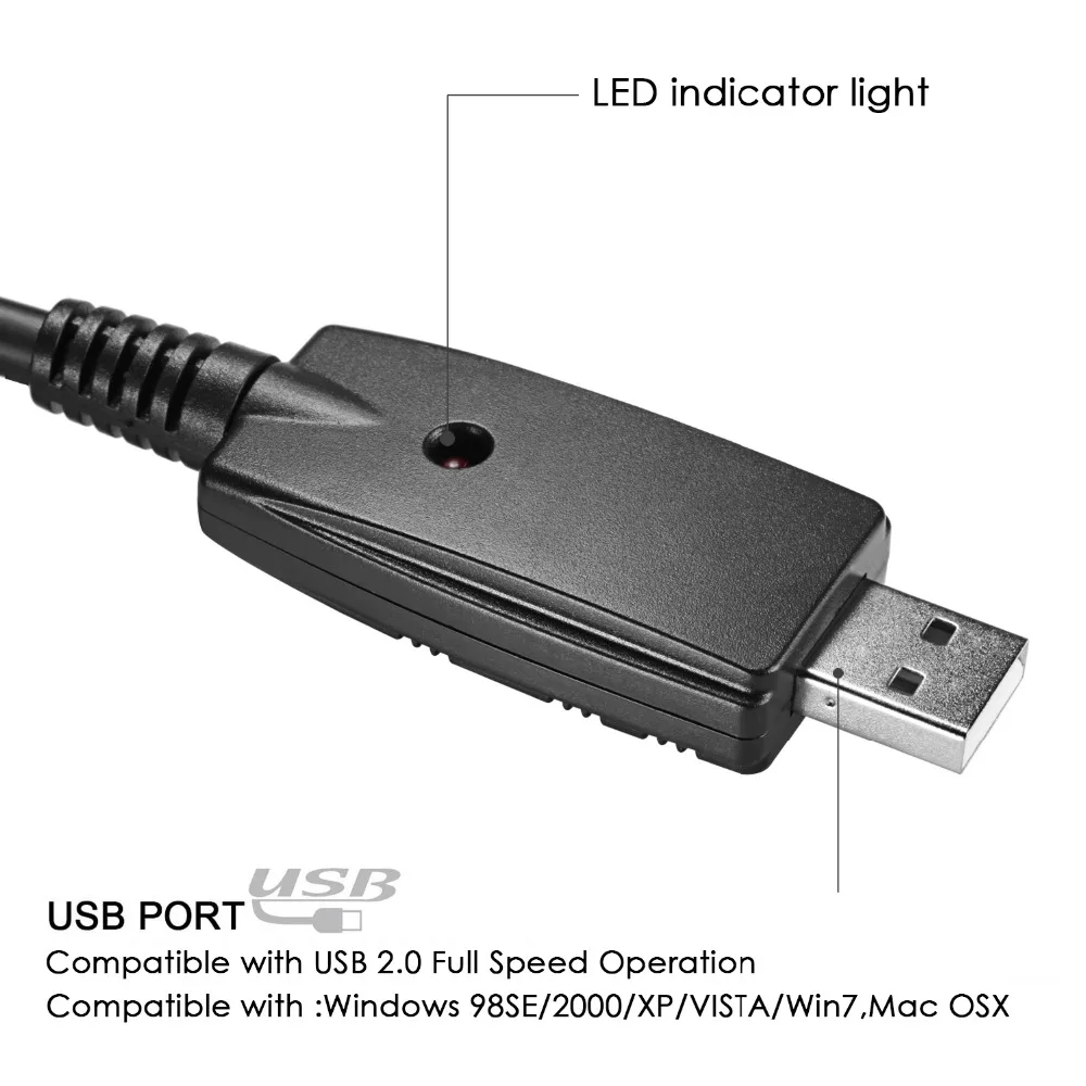 Neewer USB мужчина к 3-контактный XLR Женский микрофонный конвертер Кабель Студия аудио разъем кабель-переходник для компьютера с USB-Порты и разъёмы