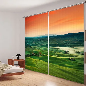 

Luxury 3D Curtains Drapes for Living Room Office Hotel Home Wall Tapestry Can be Customed