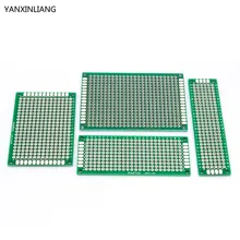 4pcs 5×7 4×6 3×7 2×8 cm Free shipping double Side Copper prototype pcb Universal Board electronic diy kit PCB