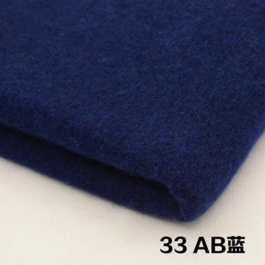 Дешевая распродажа, 500 г, высокое качество, кашемировая пряжа для ручного вязания, натуральная мериносовая шерсть, пряжа для детского пальто, зимняя теплая пряжа - Цвет: 33 AB blue