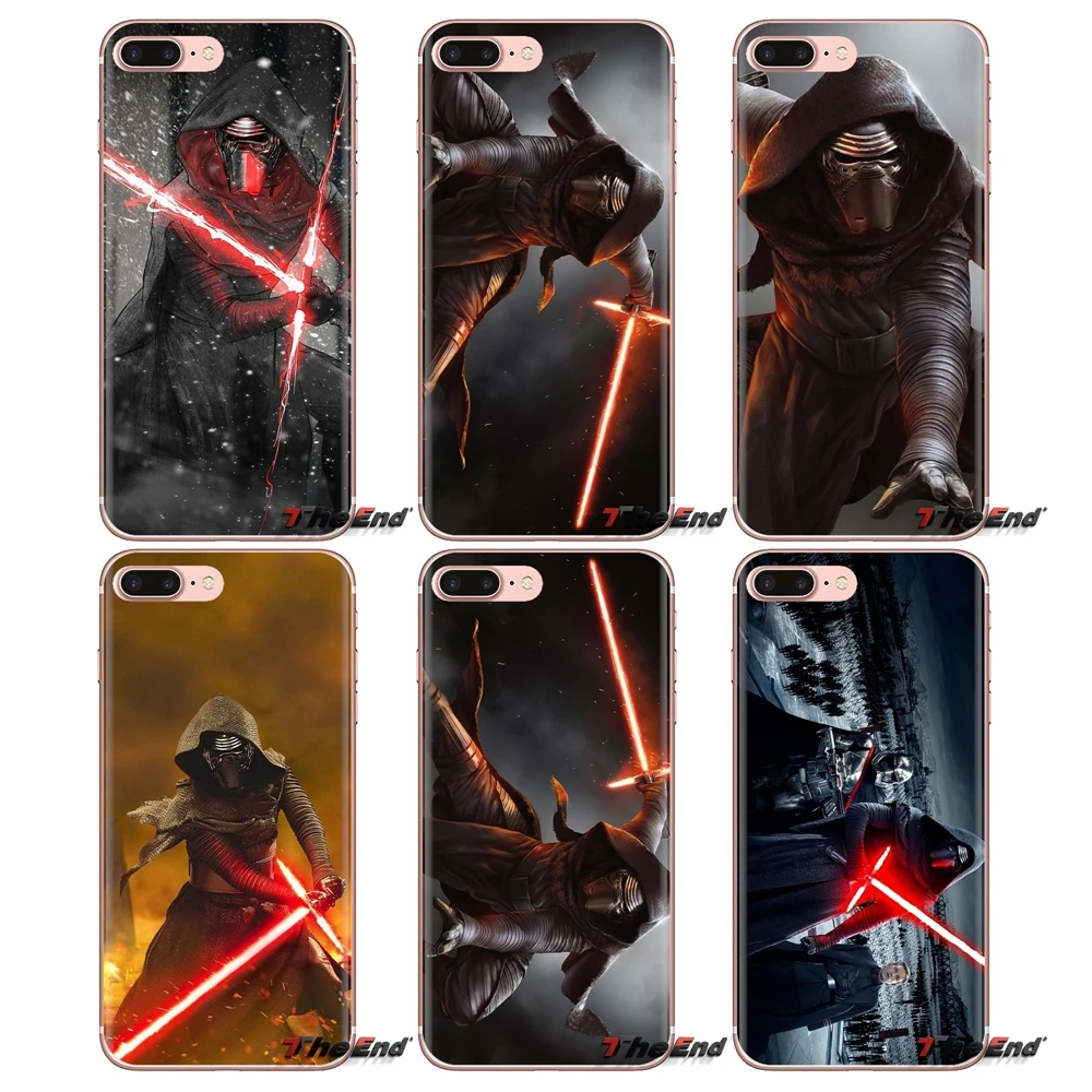 Мягкое покрытие кожи Звездные войны commander kylo ren Art Для Huawei G7 G8 P7 P8 P9 P10 P20 P30 Lite Mini Pro P