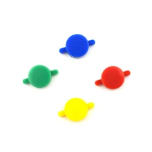 10Sets High quality Color buttons A B X Y pads cotroller replacement Plastic for SNES for S F C