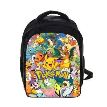 

Anime Pokemon Backpack Pikacun Students School Bags Boys Girls Daily Backpacks Children Bag Kids Schoolbags Best Gift Backpack