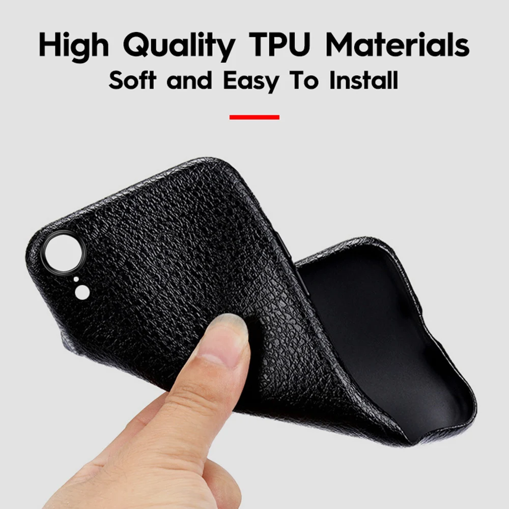 KISSCASE-Ultra-Slim-Soft-TPU-Case-For-iPhone-XR-XS-Max-XS-X-Leather-Pattern-Case(1)