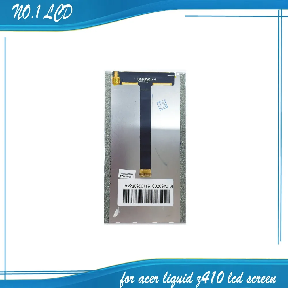 

LCD Display Screen For Acer Liquid Z410 Mobile phone parts replacment  Free Shipping