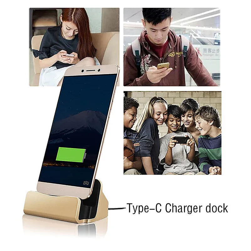 USB 3,1 type C Мужская зарядка синхронизирующая док-станция Подставка зарядное устройство для samsung Galaxy для других телефонов Android type-C