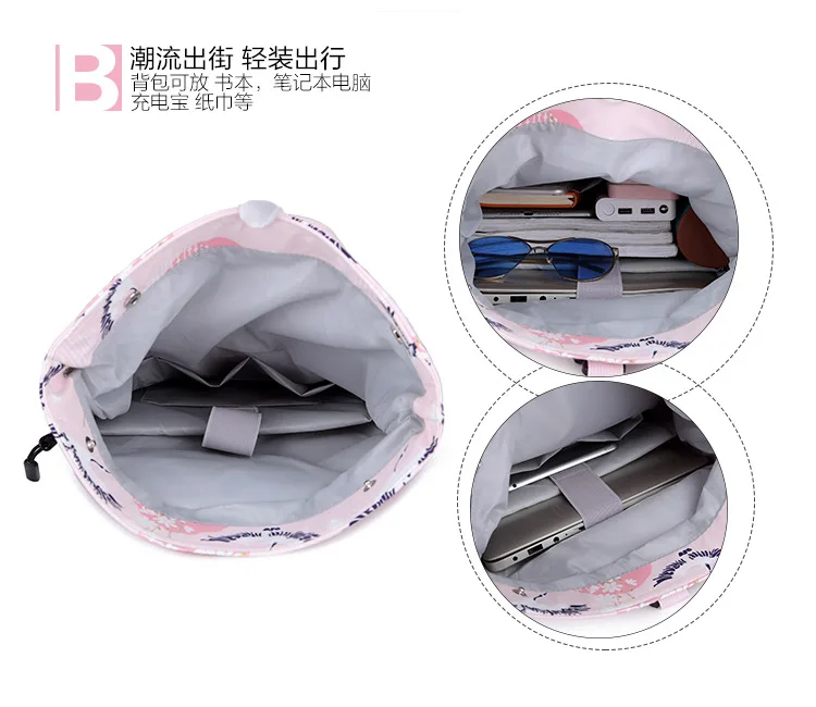 Китайский ветер печати детская школьная сумка для подростков девочек книга сумки большой емкости свежие женские рюкзаки, школьный рюкзак
