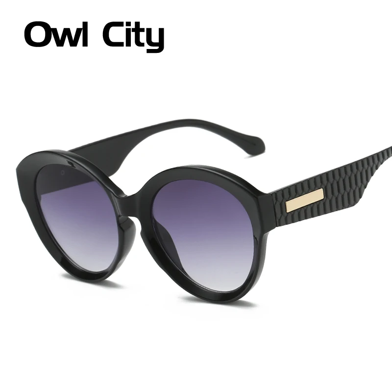 

Round Sunglasses Women Men Oversized Vintage Big Luxury Retro Gradient Eyewear Brand Designer Goggle Oversize Sun Glasses UV400