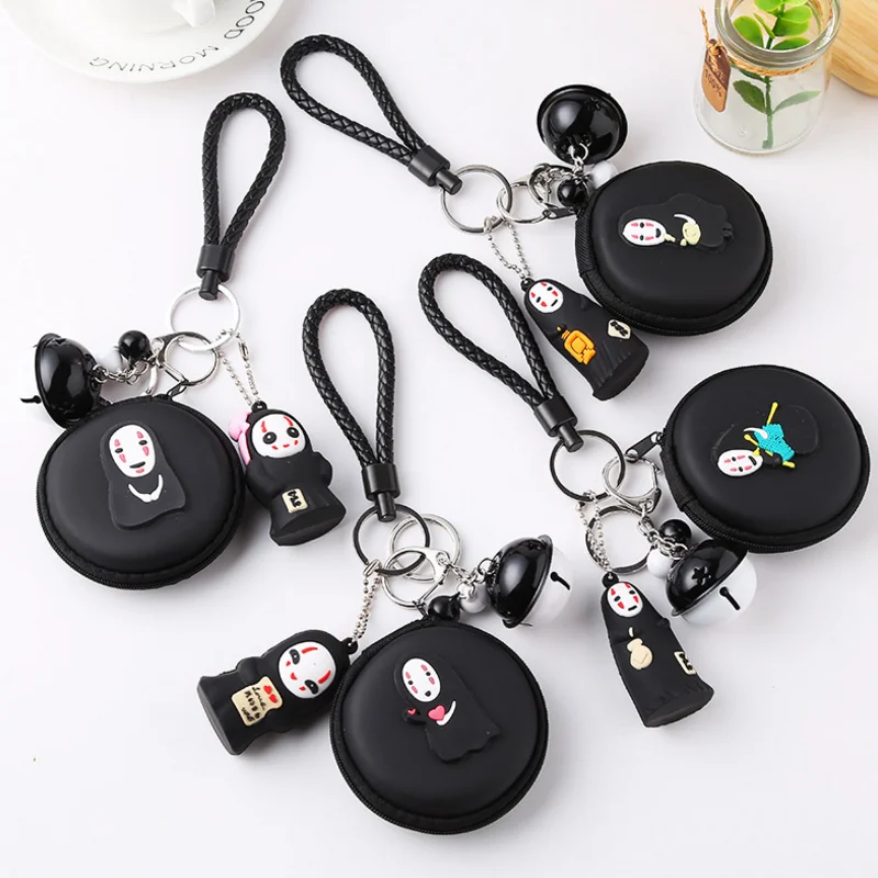 

1 PCS cute Cartoon Action Figure No Face Man Make-up Boxes Bag Figure Toy Model Gel Pens Birthday Kid Friend Gift