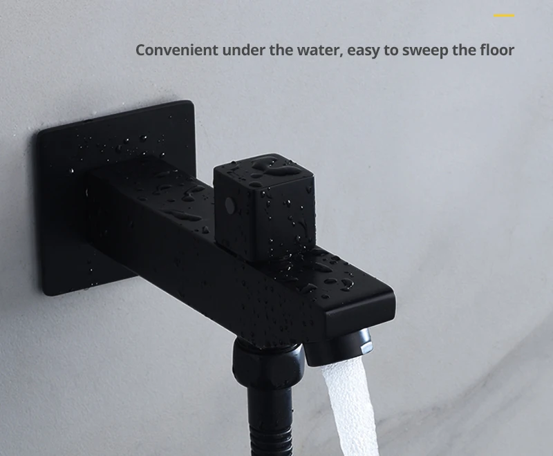 Multi-Function Shower Set Led Remote Control Light Black Brass Shower System (21)