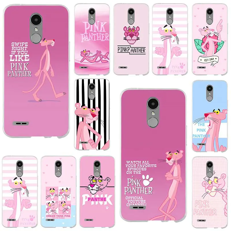 

Soft TPU Cell Phone Case for LG K4 K7 K8 K10 2017 G2 G3 Mini G4 Spirit G5 G6 V10 V20 V30 Nexus 5X Cute The Pink Panther Anime