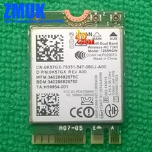 Int беспроводной-AC 7265 двухдиапазонный WLAN 802,11 ac/a/b/g/n+ Bluetooth 4,0 M.2 WiFi карта 7265NGW, P/N: 0K57GX 0XX3YM 0R39XC