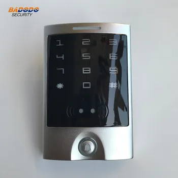 

sTouch W-w Standalone Access Control/Reader 125KHz or 13.56MHz IP65 waterproof assess controller with Digital backlit key