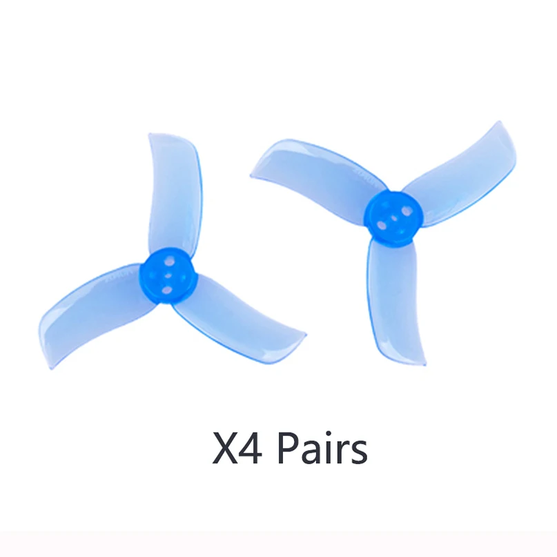4Pair Gemfan 2040 Propellers 2.0*4.0 3 Paddles Propeller 2