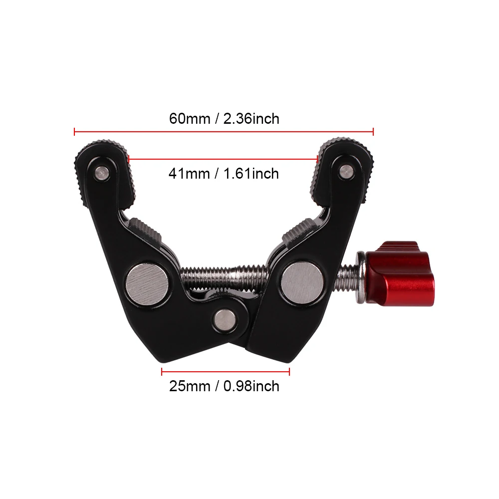 Многофункциональный регулируемый магический рычаг Супер Зажим краб зажим для DSLR камеры lcd/DV монитор видео светильник аксессуары для фотостудии