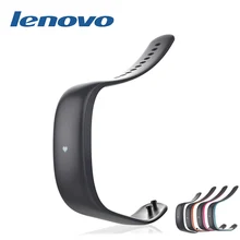 Lenovo три Цвет HW02 смарт-браслет 3D Сенсор B4.2 сердечного ритма монитор Шагомер Фитнес трекер совместим с Android IOS