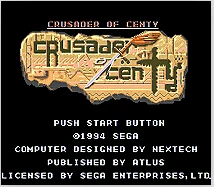 Crusader of centy игровой картридж новейшая 16 бит игровая карта для sega Mega Drive/Genesis system