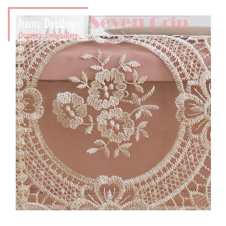 burgundy organza table runner (3)