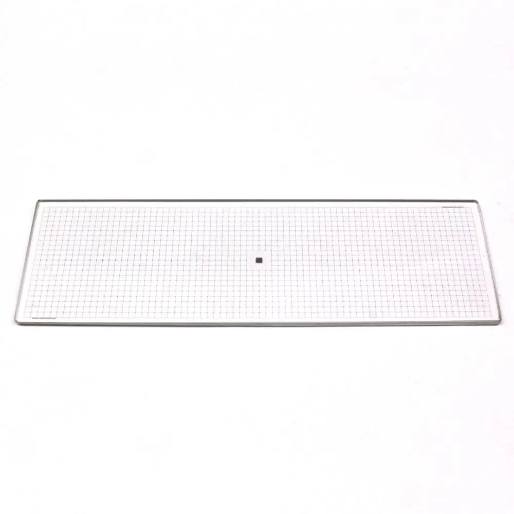 

Microscope Stage Micrometer 0.01x0.01 1x1 Grid Reticle Microscope Eyepiece Lens Micrometer Calibration Slide