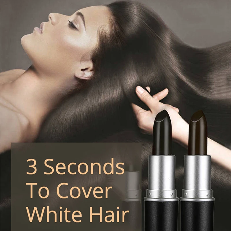 Brand VDW One Time Hair Dye Pen Black Brown Coverage Hair Color Modify Cream Stick Temporary Cover Up White Hair Lipstick Tools Brand VDW One Time Hair Dye Pen Black Brown Coverage Hair Color Modify Cream Stick Temporary Cover Up White Hair Lipstick Tools