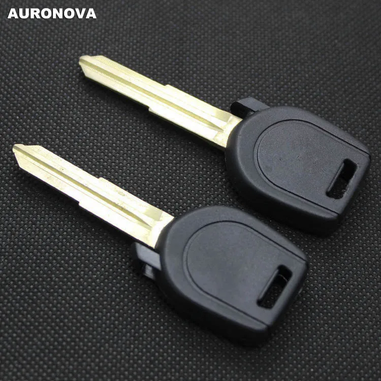 

AURONOVA for Mitsubishi Replace Car Emergency Key Shell With Uncut Right Groove Blade Logo Type 1