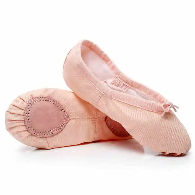 

2020 NEW High-grade Canvas Ballet Shoes Children Dance Wear Soft Outsole Ballet Dance Shoes Practice Dancing Shoes For Kids