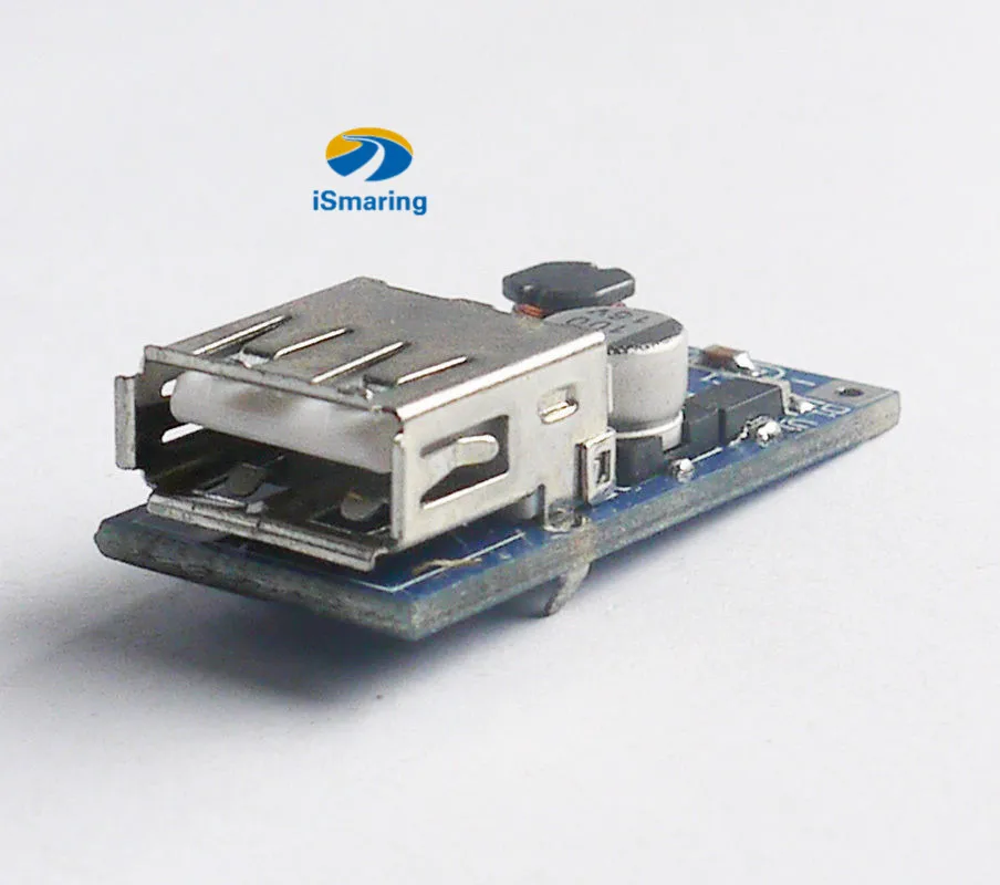 Официальный iSmaring 0 9 V 5V to DC USB преобразователь напряжения Повышающий Модуль