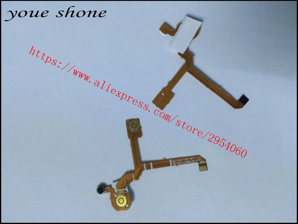 

for Gopro hero3+ Plus Shutter Side Buttons Microphone Flat hero3+Flex Cable Gopro3 Hero 3+plus camera Repair Parts free shippin
