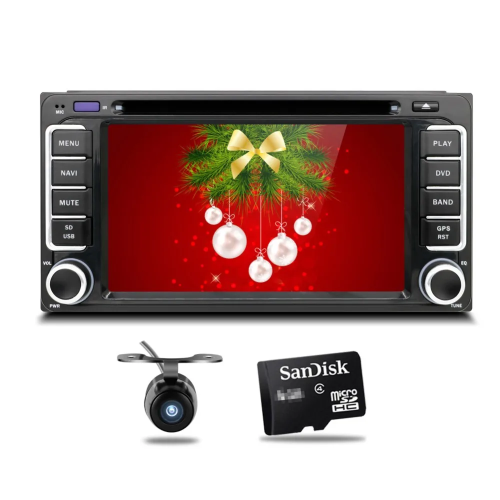 

2016 new 2 DIN car dvd player for Toyota Hilux VIOS Old Camry Prado RAV4 Prado 2003-2008 with Radio Video Audio