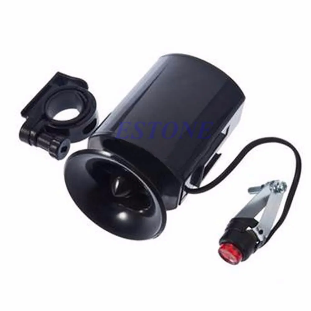

Bike Klaxon Bicycle Waterproof Sound Electric Horn Bell Speaker Alarm Siren