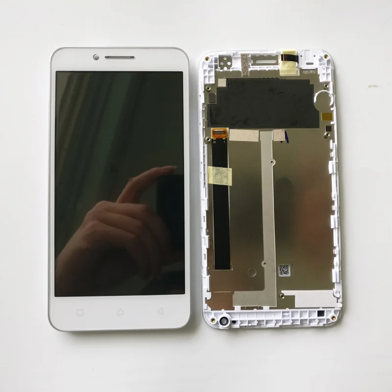 

Original White/Black 5 inch For Lenovo Vibe C A2020 A2020a40 LCD Display + Touch Screen Digitizer Assembly With Frame