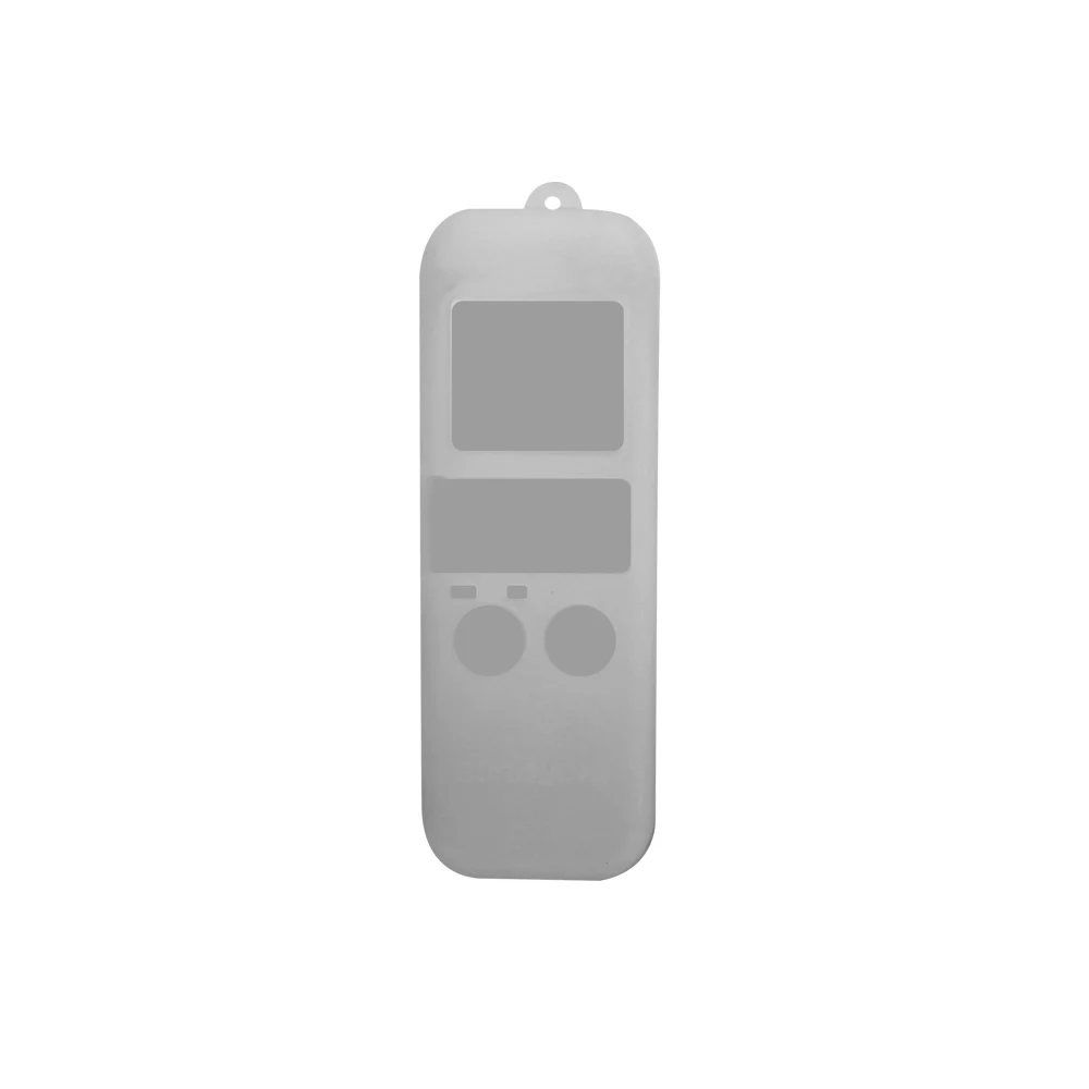 Для DJI OSMO Карманный ручной карданный стабилизатор силиконовый чехол+ ремешок устойчивый к царапинам защитный чехол для OSMO Карманный - Цвет: White