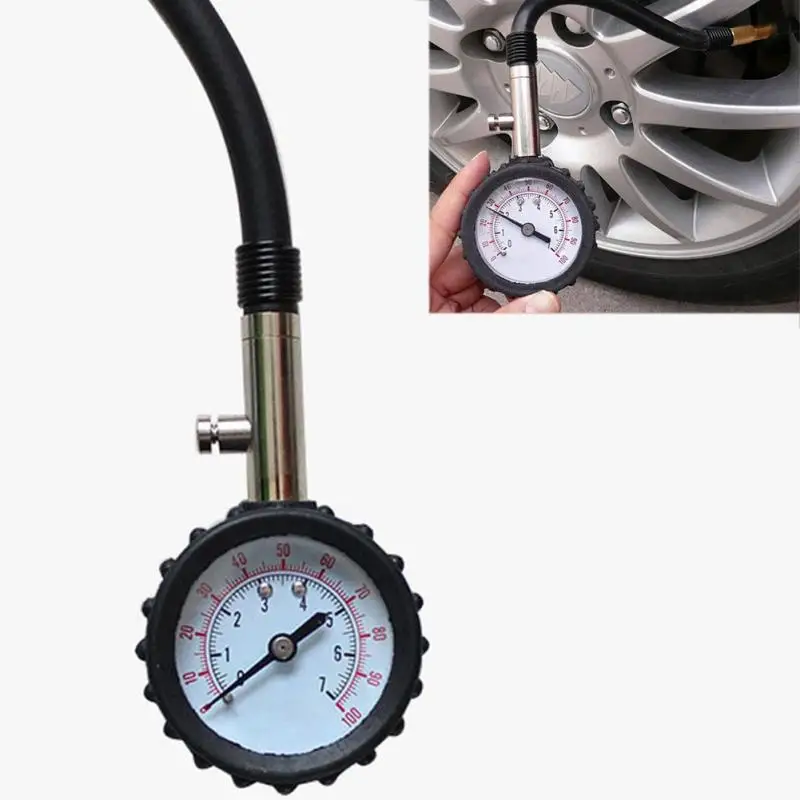 LAAT Tire Pessure Gauge Tyre Valve Bicycle Tire Pressure Gauge Tyre Pressure Gauge Digital Tyre Pressure Gauge 7/×3/×4cm