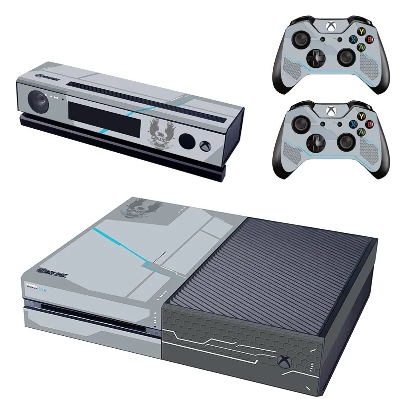 

Game Halo 5 Skin Sticker Decal For Microsoft Xbox One Console and 2 Controllers For Xbox One Skin Sticker Vinyl
