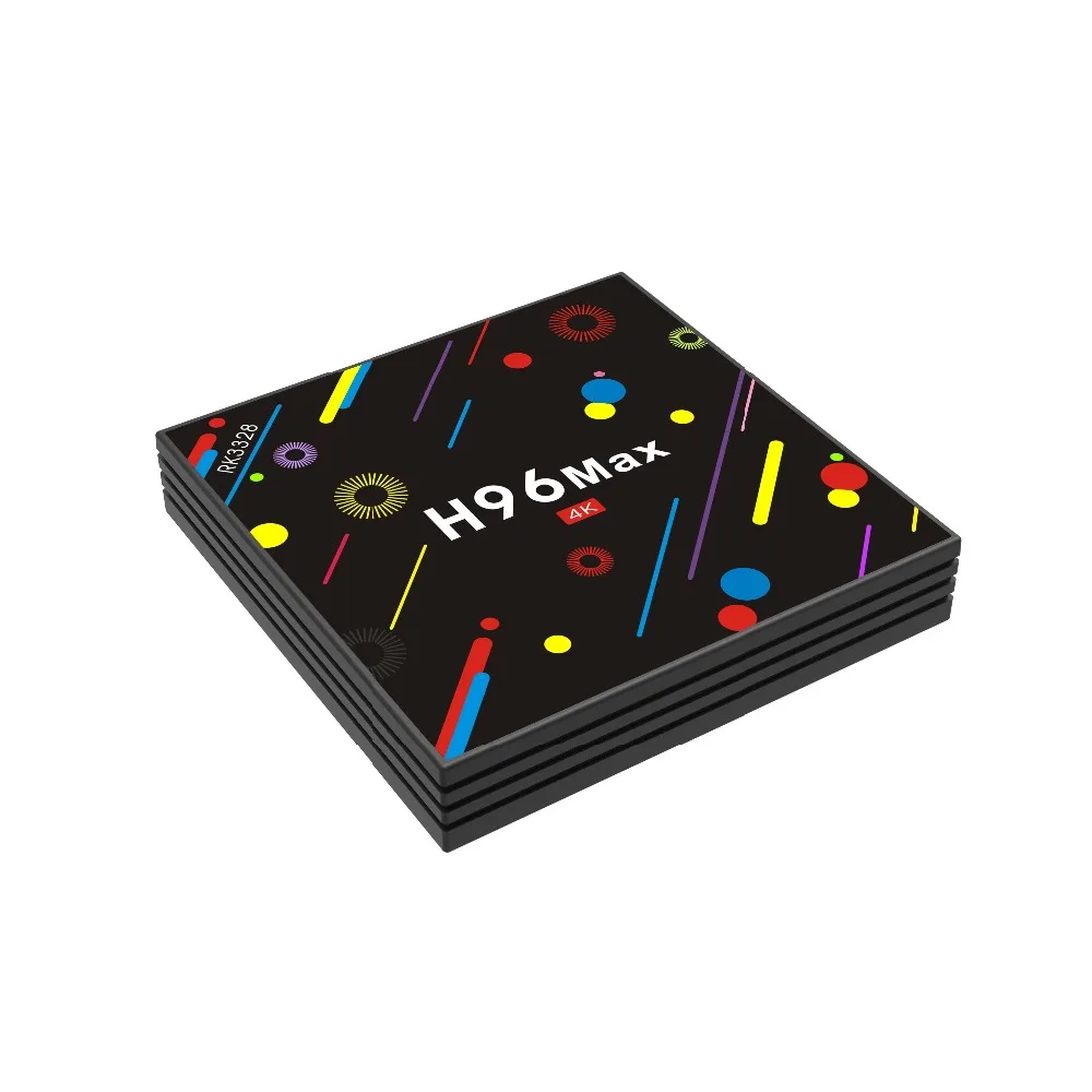

H96 MAX -H2 Android 7.1 TV Box 4GB RAM 32GB ROM Set Top Box RK3328 2.4G/5G Wifi 100Mbps BT 4.0 4K USB Media TV Player