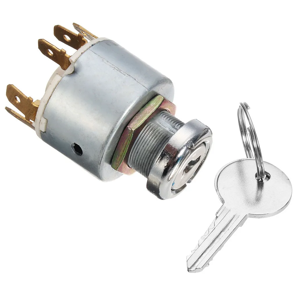 

Car Motor Boat Universal 4 Position Ignition Switch12V 2 Keys Set For SPB501 SPST Switch Auto Interior Switches_3.15